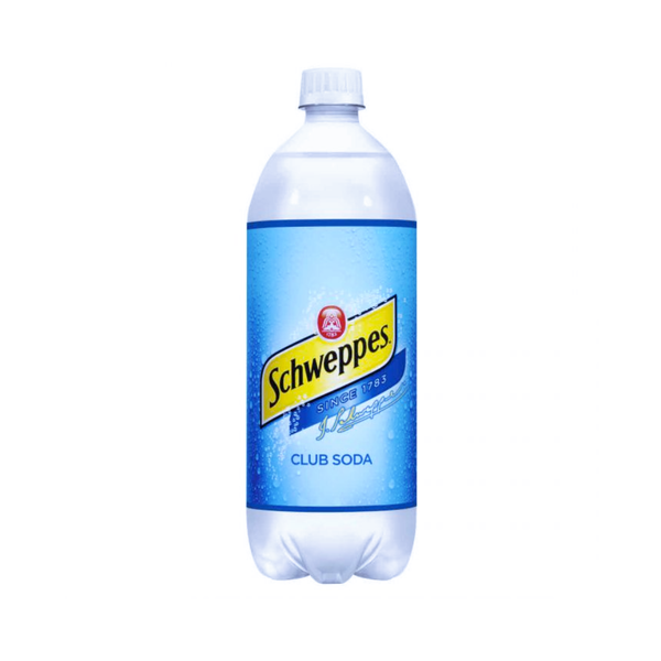 SCHWEPPES 15/1LT CLUB SODA