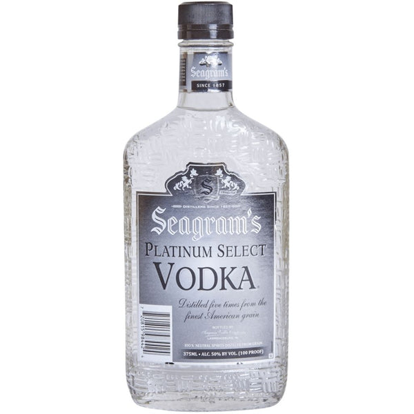 SEAGRAM'S VODKA 375ML 100 PF