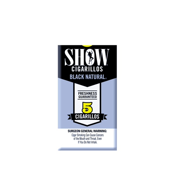 SHOW CIGARS 8/5CT NATURAL