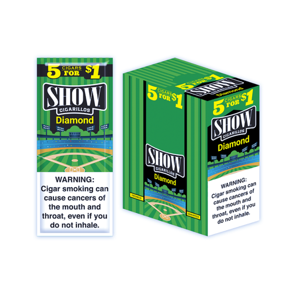 SHOW CIGARS 5/1.49 DIAMOND 15/5CT