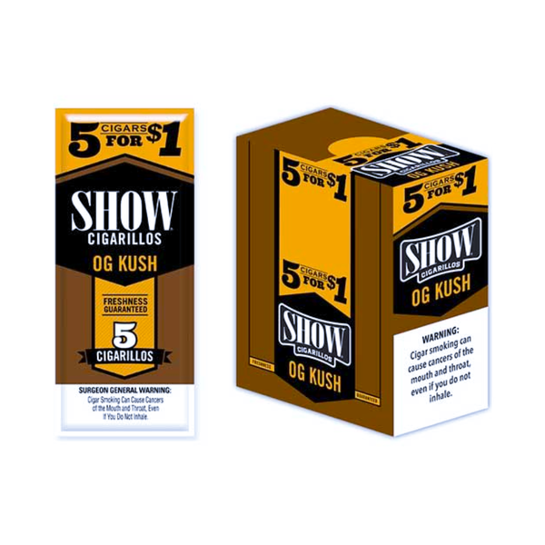 SHOW CIGARS OG KUSH 15/5CT 5/$1