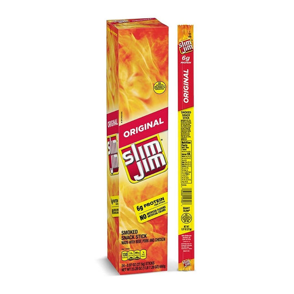 SLIM JIM GIANT ORIGINAL 24/0.97OZ