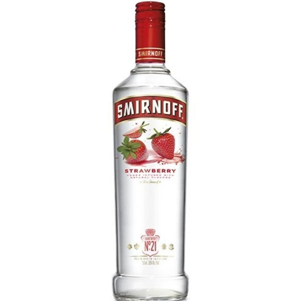 SMIRNOFF VODKA STRAWBERRY 750ML