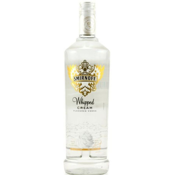 SMIRNOFF VODKA WHIPPED CREAM 1LT