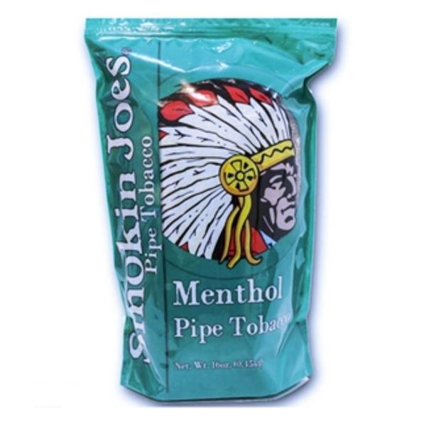 SMOKIN JOES 16OZ MENTH PIPE TOB