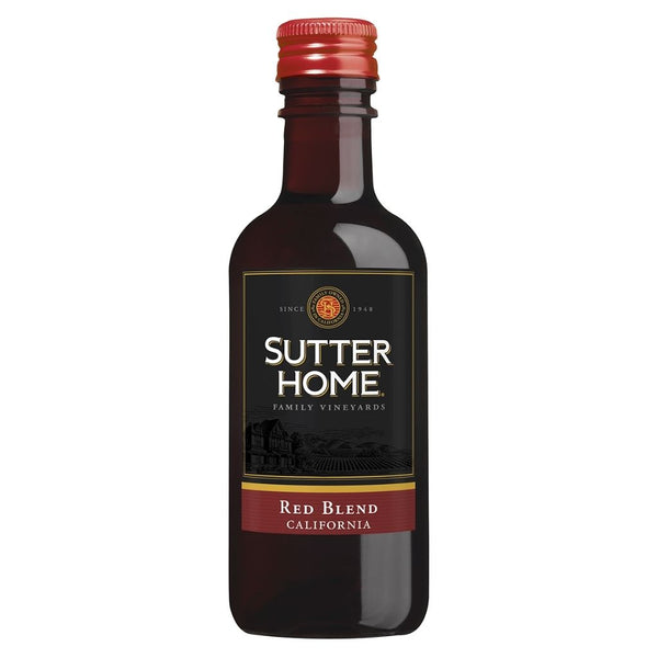 SUTTER HOME 24/187ML RED BLEND