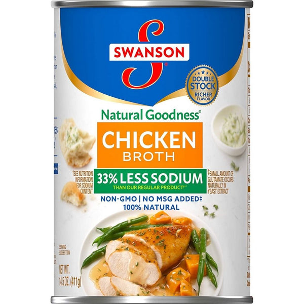 SWANSON CHICKEN BROTH 24/14OZ