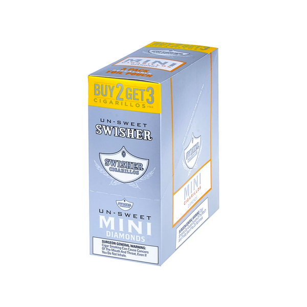 SWISHER MINIS 3FOR2 15/3CT DIAMONDS