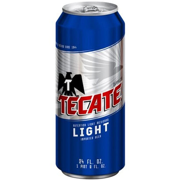 TECATE LIGHT 12/24OZ C (4/3PK)