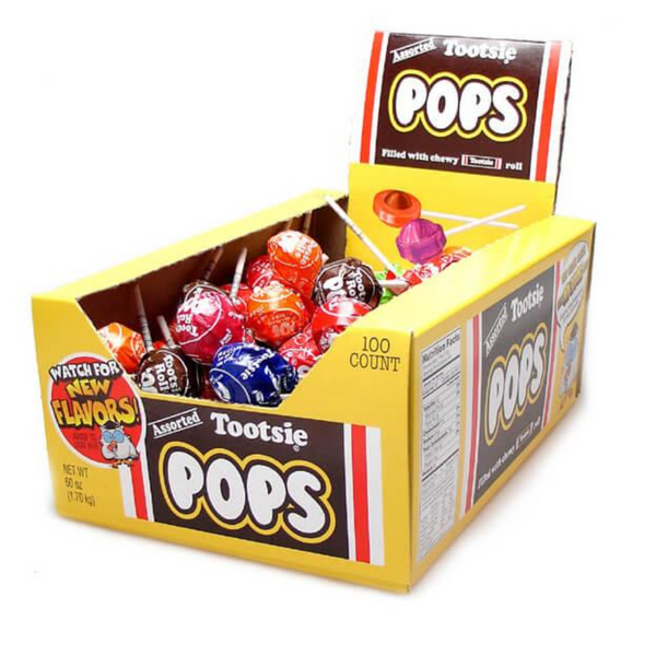 TOOTSIE POPS 100/1CT