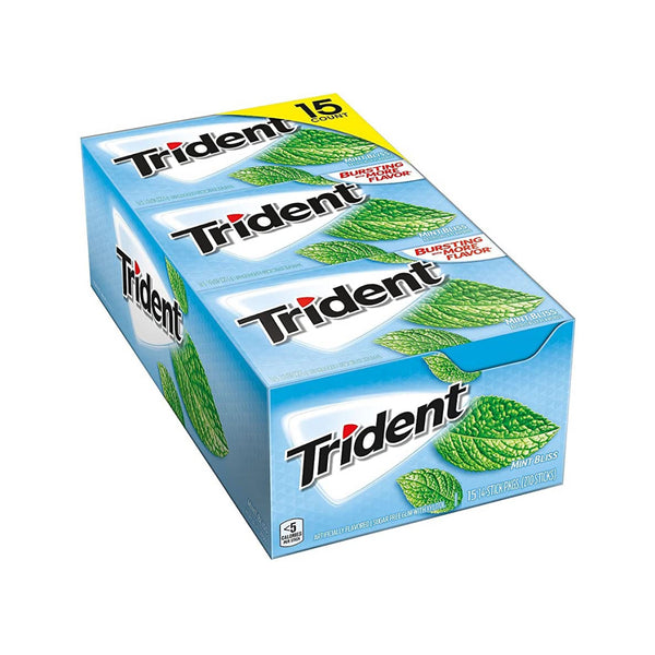 TRIDENT VALUE PK 15CT MINT BLISS