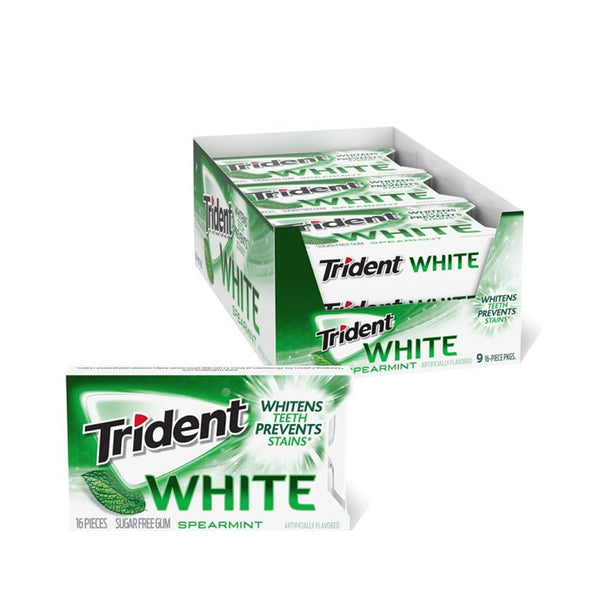 TRIDENT WHITE 9/16CT SPEARMINT