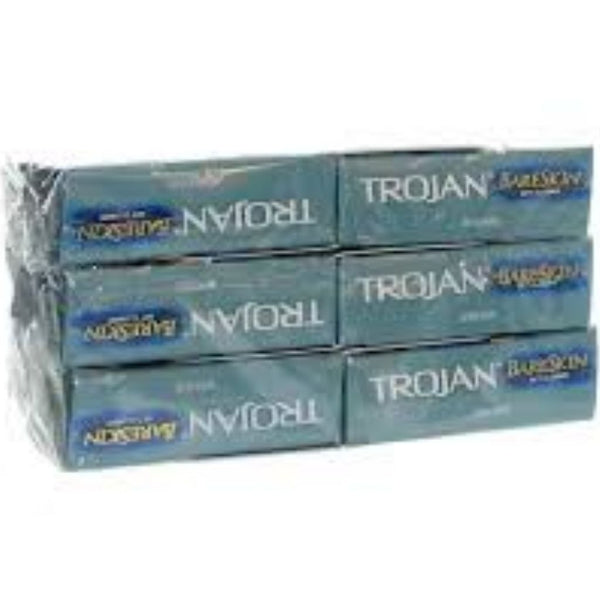 TROJAN BARE SKIN GRAY 6/3CT