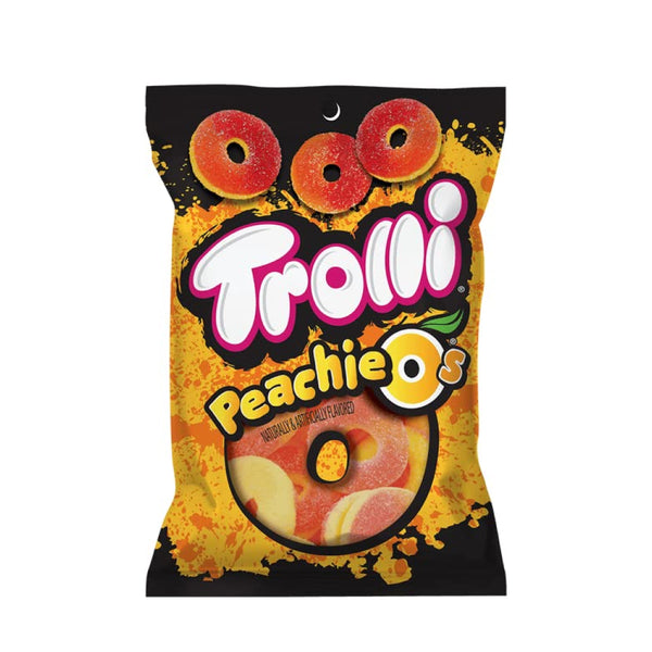 TROLLI PEACHIE O'S 12/4.5OZ