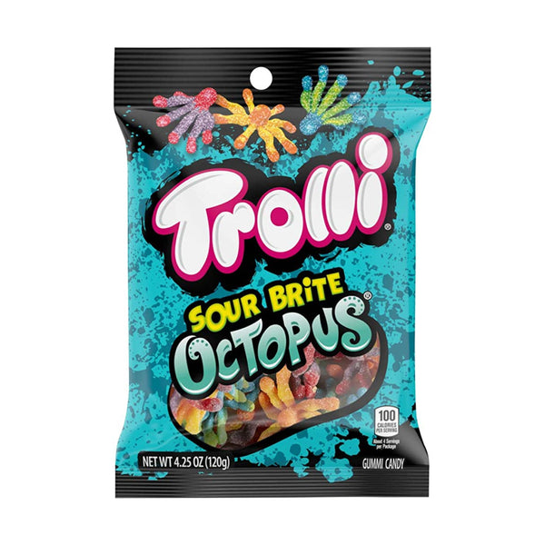 TROLLI SOUR BRITE OCTOPUS 12/4.25OZ