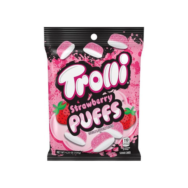 TROLLI STRAWBERRY PUFFS 12/4.25OZ