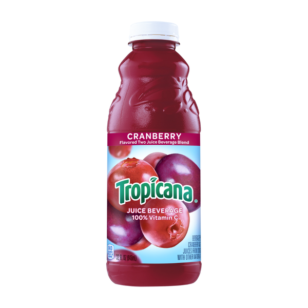 TROPICANA 12/32OZ CRANBERRY JUICE