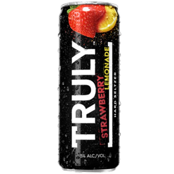 TRULY STRAW LEMON 12/24OZ C