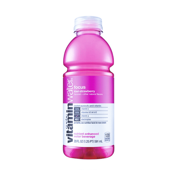 VITAMIN WATER 12/20OZ FOCUS