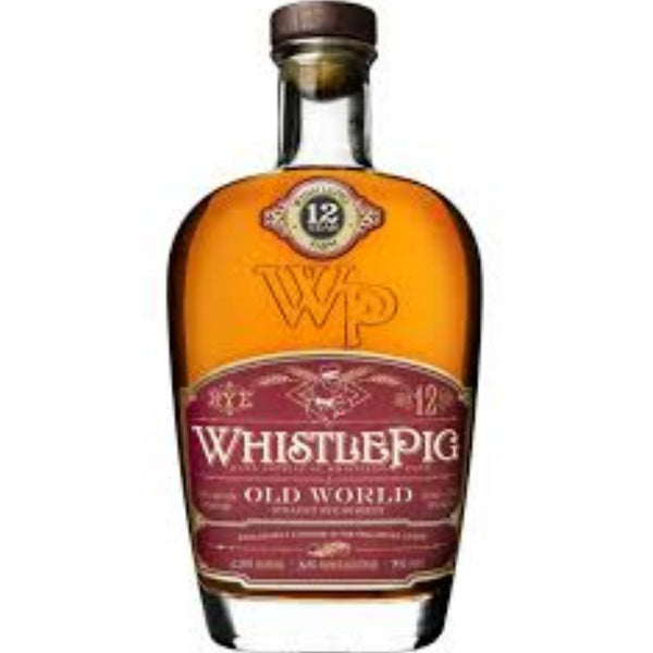 WHISTLEPIG STRIGHT RYE WHISKEY 12YR 750ML