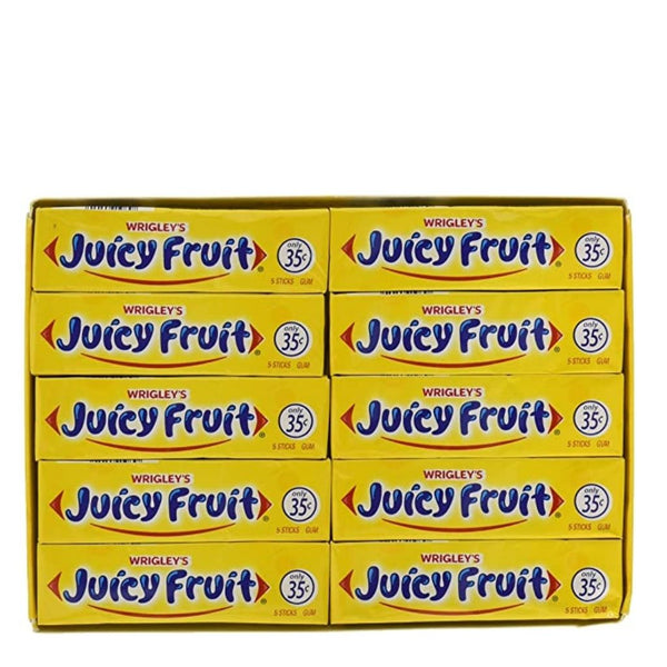 WRIGLEYS GUM 40/5CT JUICY FRUIT