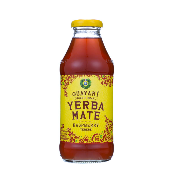 YERBA MATE GLASS RASPBERRY TERERE 12/16OZ