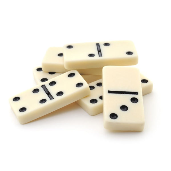 DOMINOES IN PLASTIC CASES 1CT