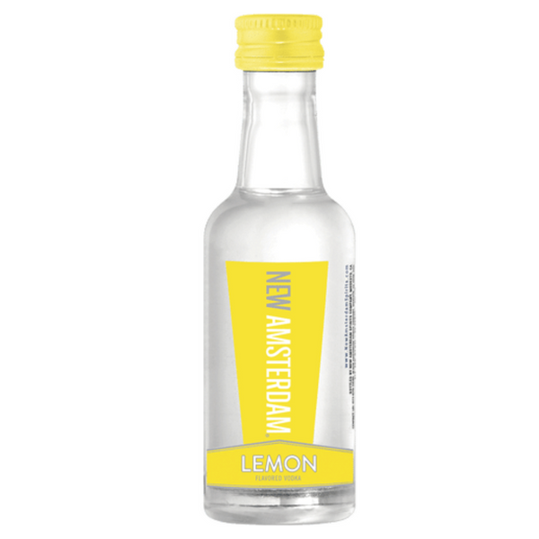 NEW AMSTERDAM 10/50ML VODKA LEMON